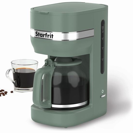  历史新低！Starfrit 10杯量 滴漏式咖啡机4.2折 17加元！