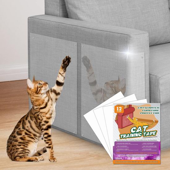  历史新低！Mcostar 透明防猫抓家具保护贴膜12-18件套4.5折 10.98-11.69加元！2款可选！