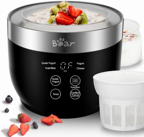  Bear 酸奶机 带过滤器和定时器控制 79.99加元（原价 119.99加元）