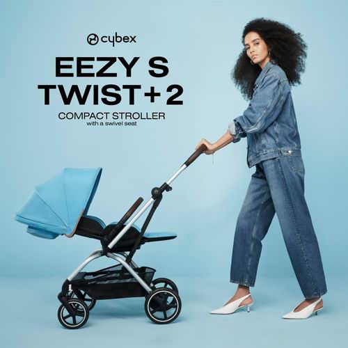  CYBEX Eezy S Twist +2 V2 婴儿推车 带 360°旋转座椅 384.97加元（原价 559.96加元）