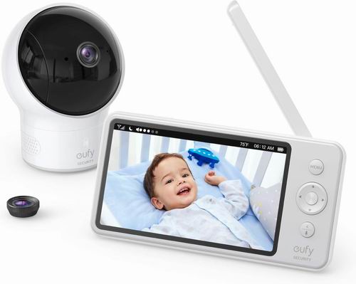  史低价！eufy Security 婴儿视频监视器 144.49加元（原价 169.99加元）