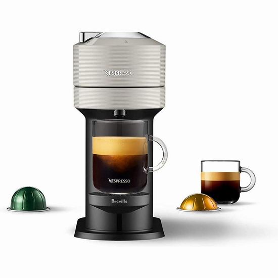  Nespresso Vertuo Next 蓝牙智能胶囊咖啡机5.6折 129加元包邮！2色可选！