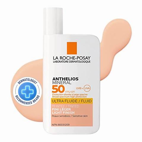  La Roche-Posay 理肤泉 润色物理SPF 50防晒霜 30.99加元（原价 38.95加元）