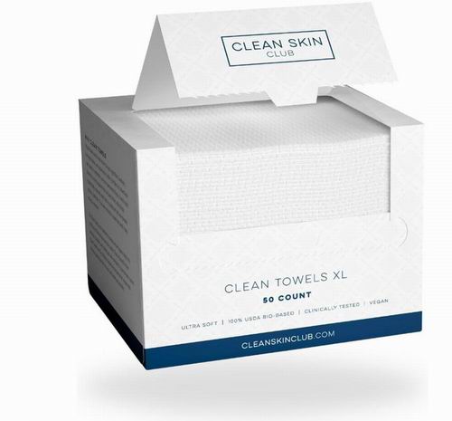  史低价！Clean Skin Club  XL 一次性次清洁卸妆干湿巾50片 12.6加元（原价 24加元）！每片0.25加元