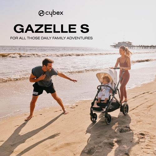 黑五史低！Cybex Gazelle S 2 可转换为双人婴儿车  797.96加元（原价 1199.95加元）！3色可选