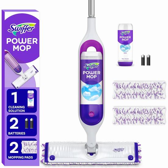  Swiffer PowerMop 清新香味 喷雾拖把套装7.5折 29.97加元！