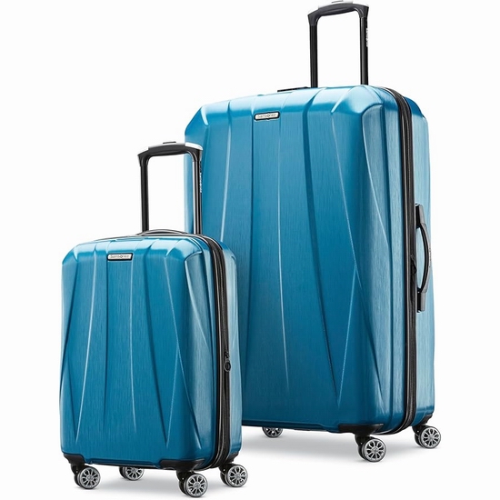 Samsonite 新秀丽 Centric 2 20+28英寸 全PC超轻拉杆行李箱2件套4折 233.33加元包邮！