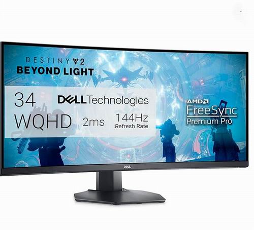 黑五价！Dell 34 英寸曲面游戏显示器6折 349.99加元（原价 579.99加元）