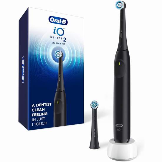  历史新低！Oral-B iO Series 2 压力感应 电动牙刷6折 59.99加元包邮！3色可选！