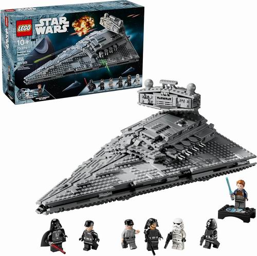  史低价！LEGO 乐高 75394 帝国歼星舰 157.49加元（原价 209.99加元）