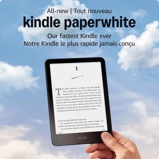 历史新低！新品 Kindle Paperwhite 7英寸电子书阅读器（16GB） 154.99加元包邮！