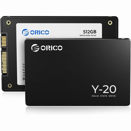  白菜价！历史新低！ORICO Y20 2.5英寸 128GB NAND SSD固态硬盘 12.67加元！