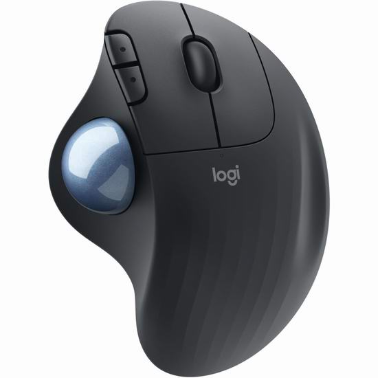  历史新低！Logitech 罗技 ERGO M575 无线轨迹球 鼠标5.7折 39.99加元包邮！