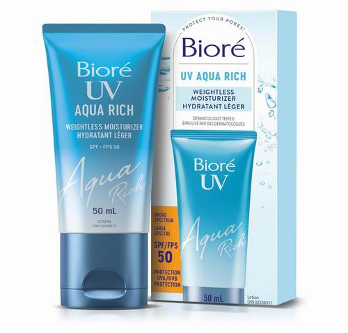 Bioré UV Aqua Rich 轻盈保湿防晒霜 SPF 50  11.37加元（原价 16.97加元）