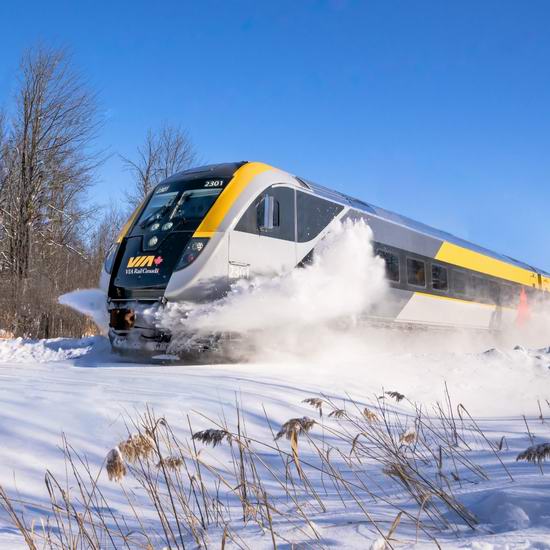 Via Rail 维亚火车冬季大促 ，全国火车票7.5折起！