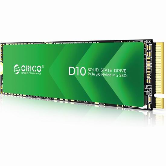  历史新低！ORICO 1TB M.2 NVMe SSD 固态硬盘7折 55.99加元包邮！