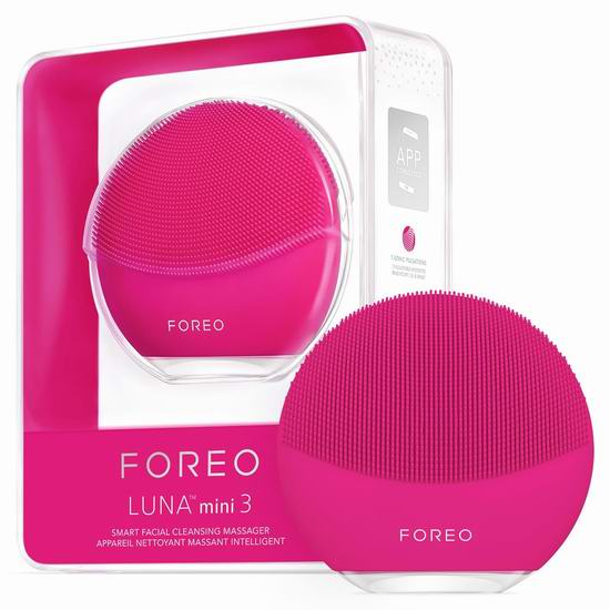  FOREO 斐珞尔 LUNA mini 3 第三代迷你 智能净透洁面仪5.2折 113.24加元包邮！