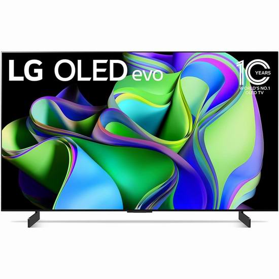  历史新低！LG C3 OLED evo 42英寸 4K 120Hz AI智能电视6.5折 1099.99加元包邮！