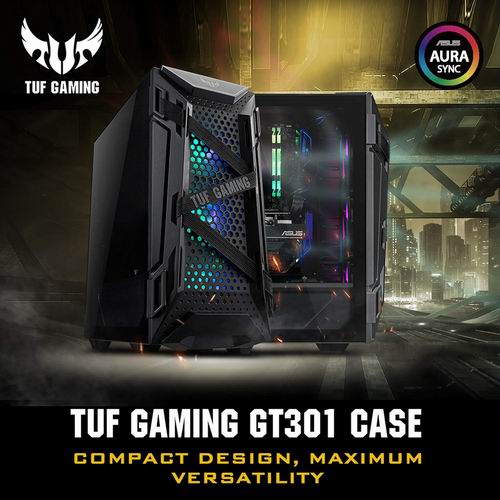  史低价！ASUS TUF Gaming GT301 中塔式机箱 99.98加元（原价 139.99加元）