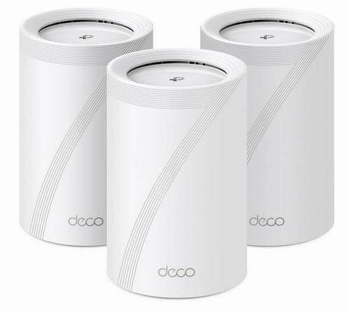  史低价！TP-Link Deco BE11000 三频 WiFi 7 Mesh (Deco BE65) 智能无线路由器3件套 799.99加元（原价 999.99加元）