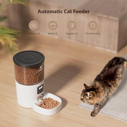 史低价！IMIPAW  3L自动猫喂食器 39.99加元（原价 49.99加元 ）