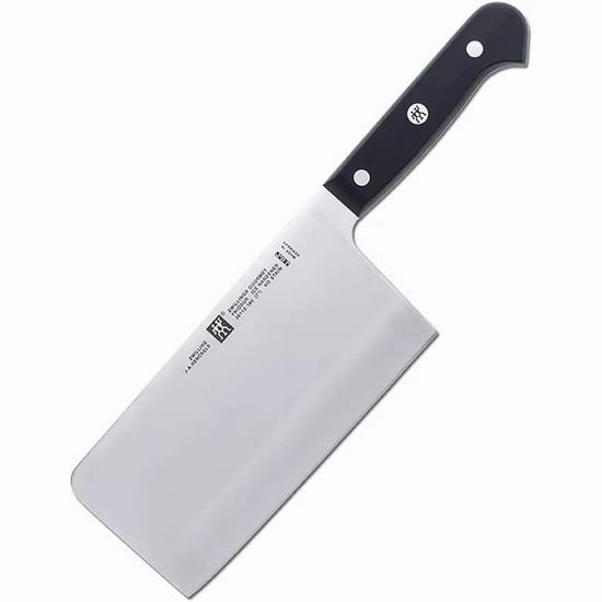  ZWILLING 双立人 Premium Gourmet 7英寸 超锋利 中式厨师刀3.9折 77.99加元包邮！