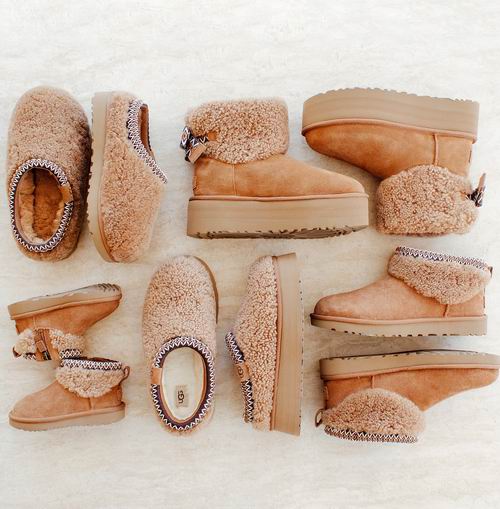 UGG 新款雪地靴6折起：Jennie同款人鱼短靴129加元、王一博同款短靴 140加元