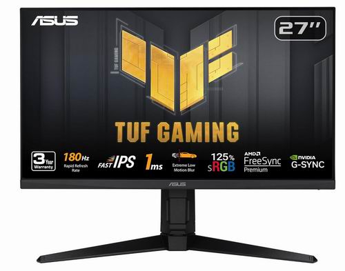  史低价！ASUS TUF VG279QL3A 27英寸 1080P 游戏显示器 199.99加元（原价 279加元）