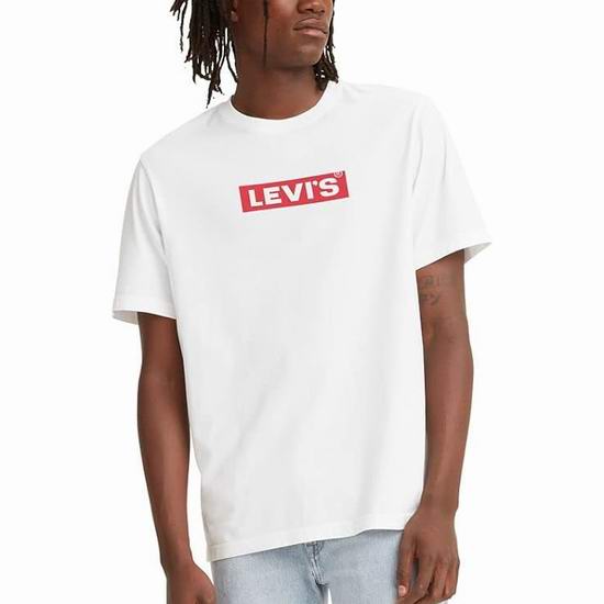  历史新低！Levi's 李维斯 Boxtab 男式纯棉T恤4.1折 11.98加元！