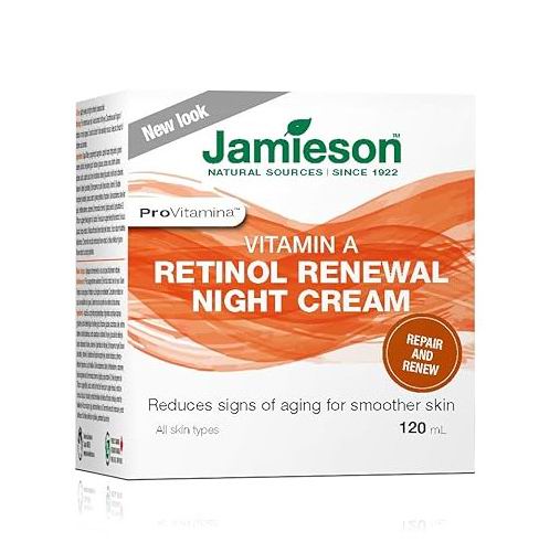  Jamieson ProVitamina 视黄醇焕肤晚霜 13.29加元（原价 17.49加元）